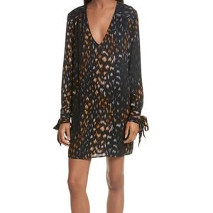 Equipment Bree Tie Silk dress